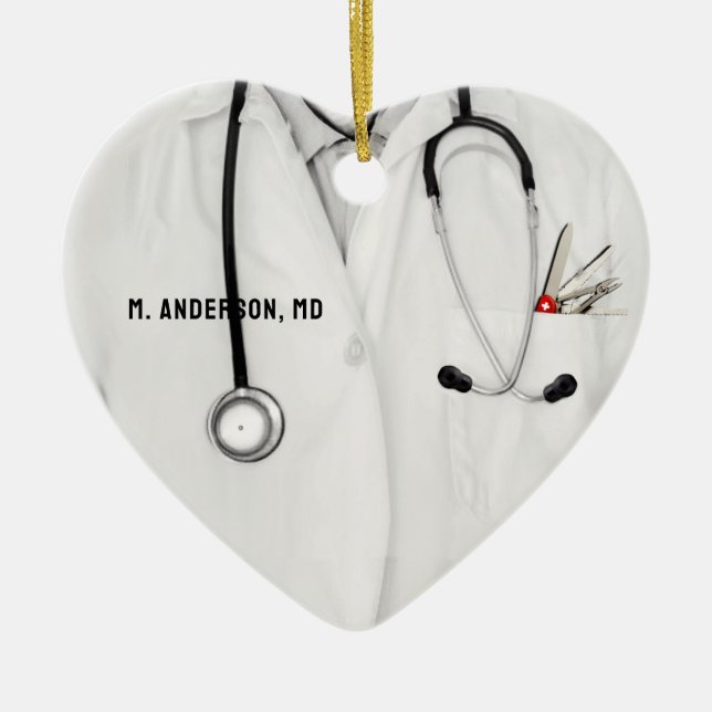 Doctor Collectible Ceramic Ornament (Front)