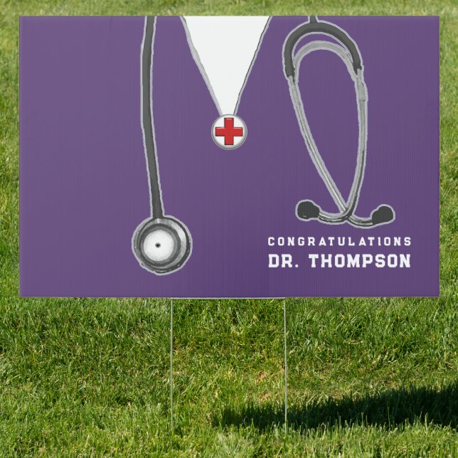 Doctor Congrats Sign (Insitu)