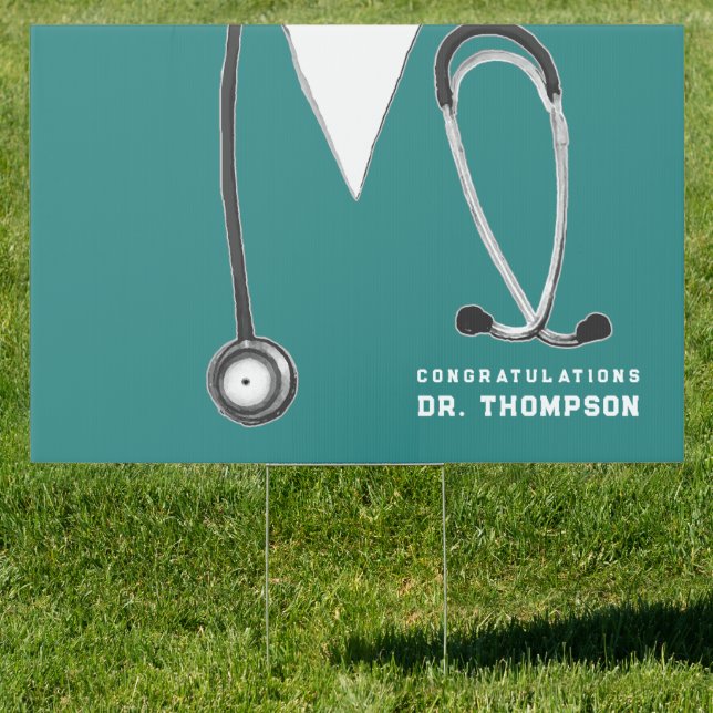 Doctor Congrats Sign (Insitu)
