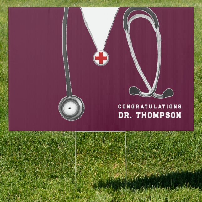 Doctor Congrats Sign (Insitu)