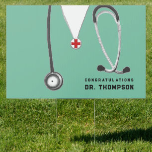 Doctor Congrats Sign