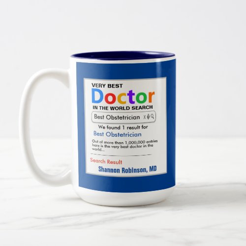 Doctor Custom Best Two_Tone Coffee Mug