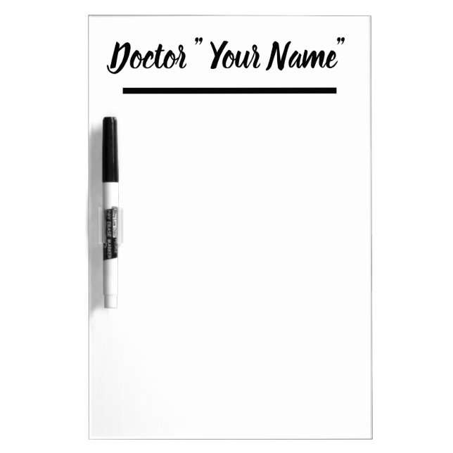 Doctor Custom Whiteboard (Front)