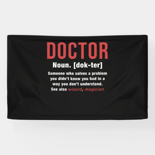 Doctor Definition Banner
