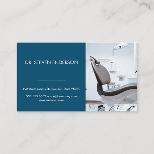 Doctor  Dental Office Chair Business Card