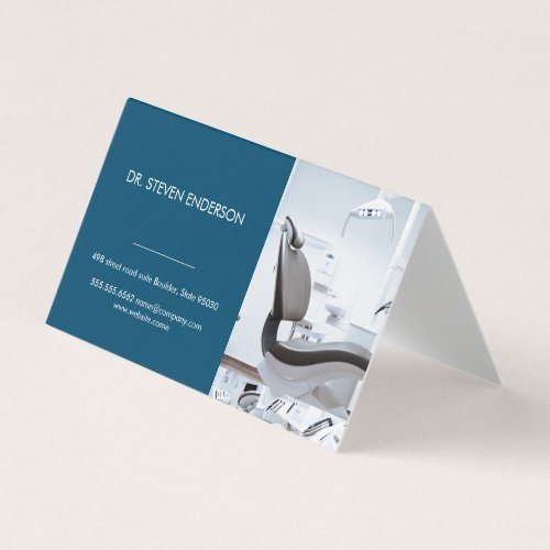 Doctor  Dental Office Chair Business Card
