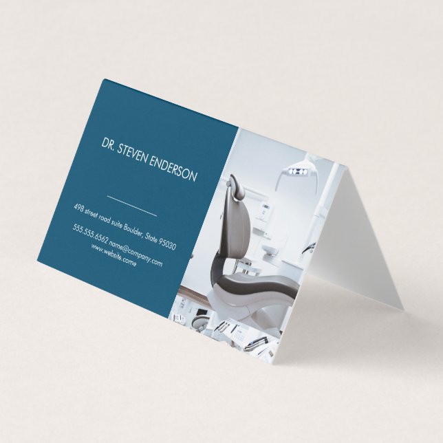 Doctor | Dental Office Chair Business Card (Front)