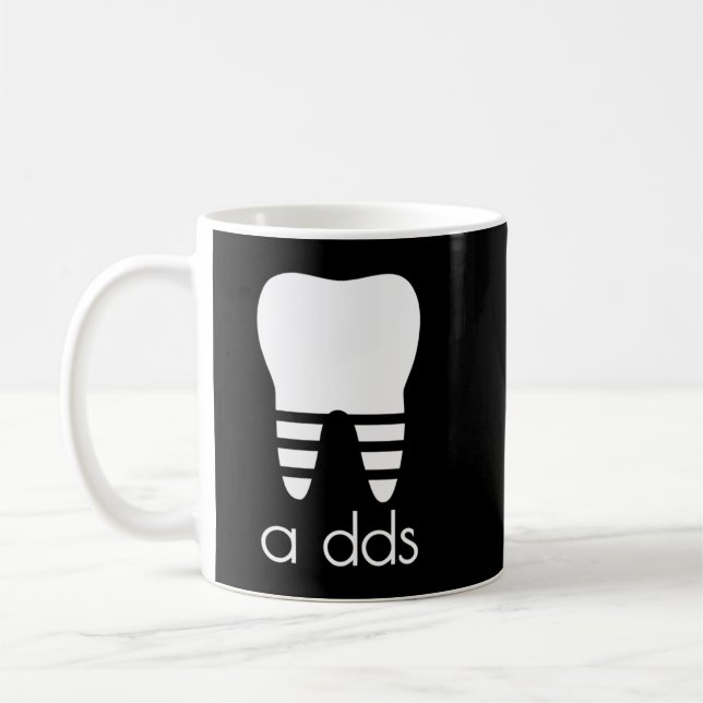 Doctor Dentist a DDS Dental Student Funny Humor Gr Coffee Mug (Left)