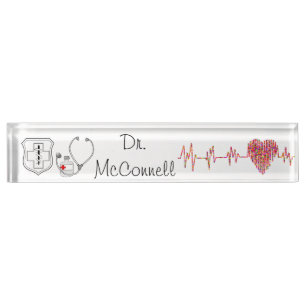 Doctor Desk Name Plate