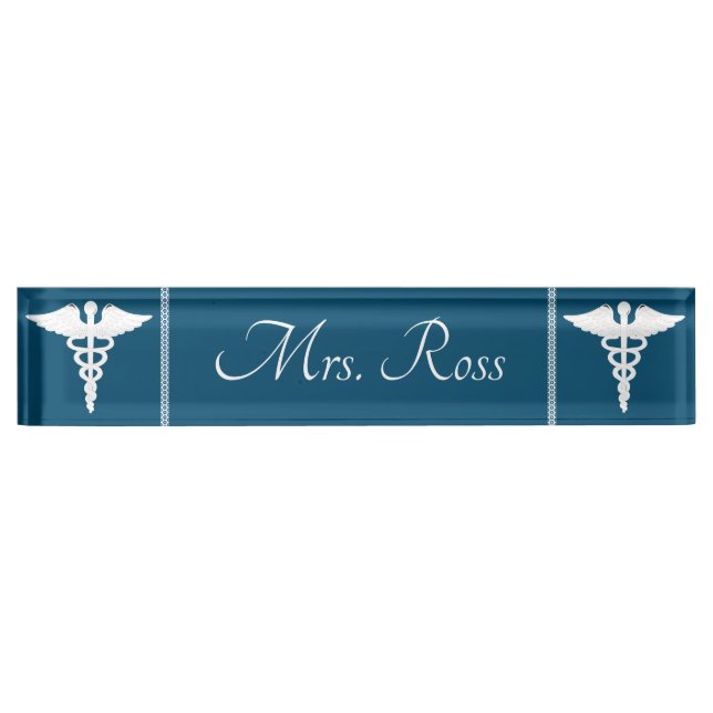 Doctor Desk Name Plate (Front)