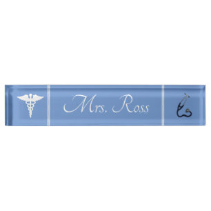 Doctor Desk Name Plate