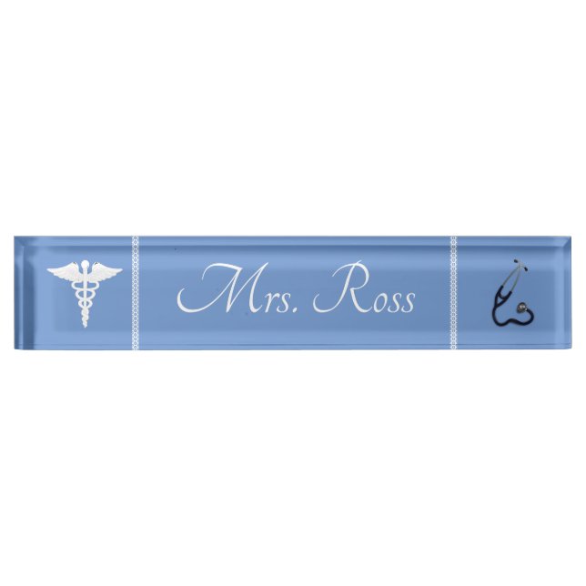 Doctor Desk Name Plate (Front)