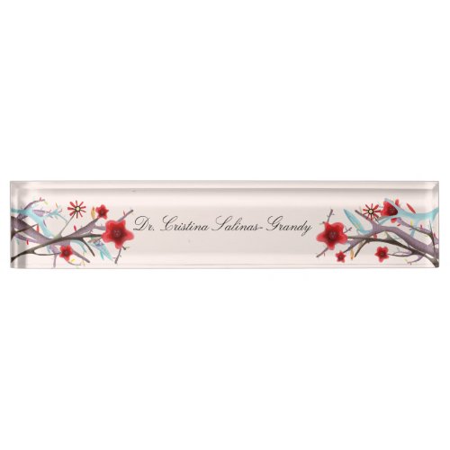 Doctor Desk Name Plate Meadow Sakura