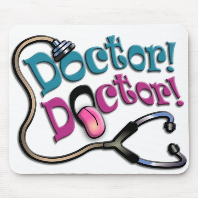 Doctor Doctor Mouse Pad (Front)