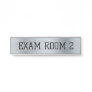 Doctor Doctor's Exam Room Office Door Sign Silver