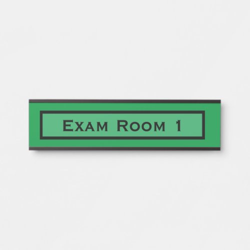 Doctor Doctors Office Dentist Exam Room Door Sign