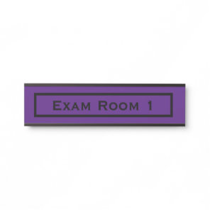 Doctor Doctor's Office Dentist Exam Room Door Sign
