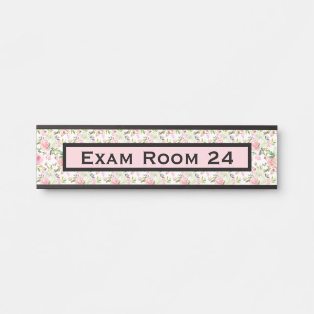 Doctor Doctor's Office Dentist Exam Room Door Sign (Front)