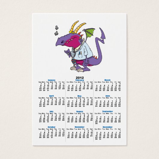 doctor dragon funny cartoon character (Front)