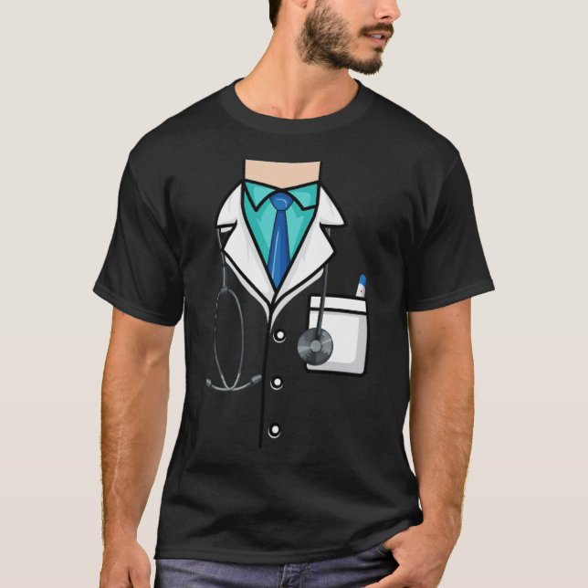 Doctor Dress surgical gown Costume stethoscope fav (Front)