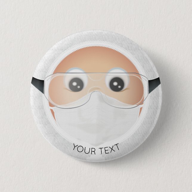 Doctor Emoji Button (Front)