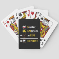 Doctor + Engineer + Artist = Dentist Funny Dental