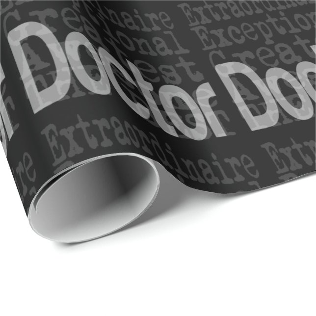 Doctor Extraordinaire Wrapping Paper (Roll Corner)