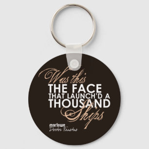 Doctor Faustus Quote Keychain