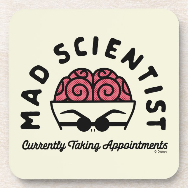 Doctor Finklestein - Mad Scientist Beverage Coaster (Front)