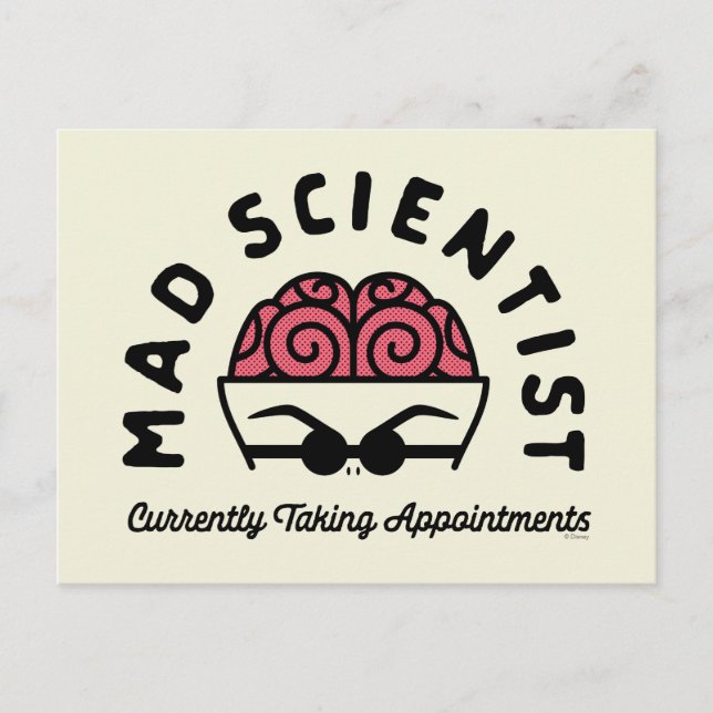 Doctor Finklestein - Mad Scientist Postcard (Front)