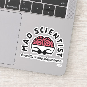 Doctor Finklestein - Mad Scientist Sticker