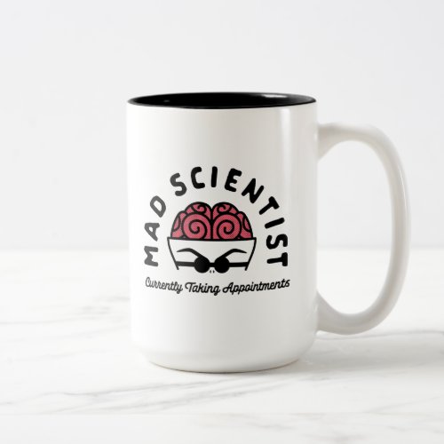 Doctor Finklestein _ Mad Scientist Two_Tone Coffee Mug