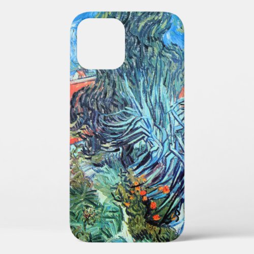 Doctor Gachets Garden Auvers by Vincent van Gogh iPhone 12 Case