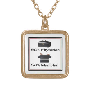 Doctor gift necklace physician magician