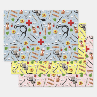 Doctor Gift Wrapping Paper Sheets