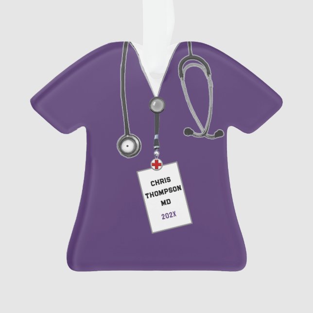 Doctor Graduation 2026 Ornament (Front)