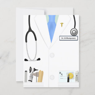 Doctor Graduation Celebration Invitation
