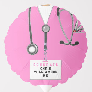 Doctor Graduation Congrats Balloon