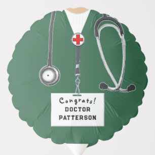 Doctor Graduation Congrats Balloon