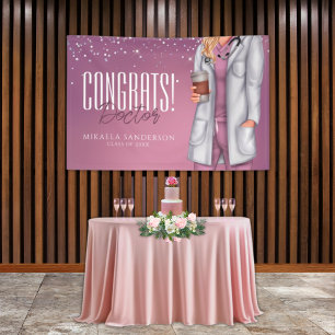Doctor Graduation Congratulations Banner