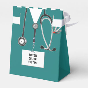 Doctor Graduation Favor Boxes