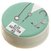 Doctor Graduation Gift Chocolate Covered Oreo (Angled)