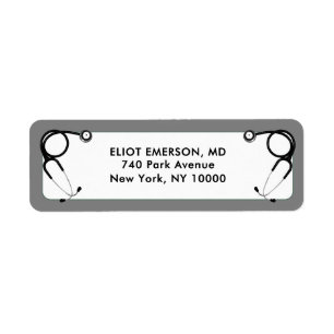 Doctor Graduation Label