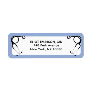 Doctor Graduation Label