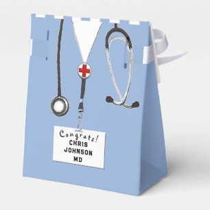 Doctor Graduation Party Favor Boxes