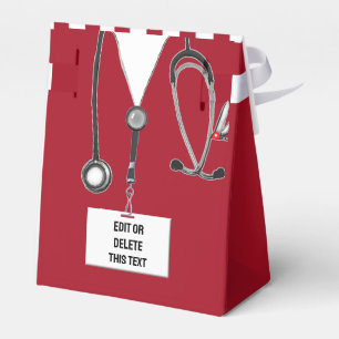 Doctor Graduation Party Favor Boxes
