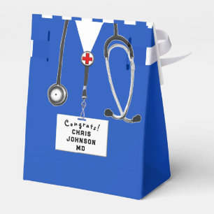 Doctor Graduation Party Favor Boxes
