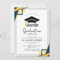 Doctor Graduation Party Invitation