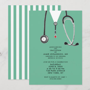 Doctor Graduation Party Invitations