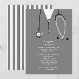 Doctor Graduation Party Invitations